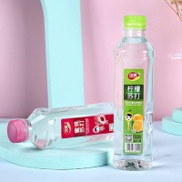 頂真蜜桃味檸檬味果味蘇打水弱堿性純凈水飲料 420ml