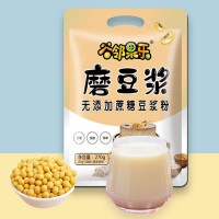 谷鄰果樂 早餐豆?jié){粉無加蔗糖袋裝速溶沖調(diào)飲品